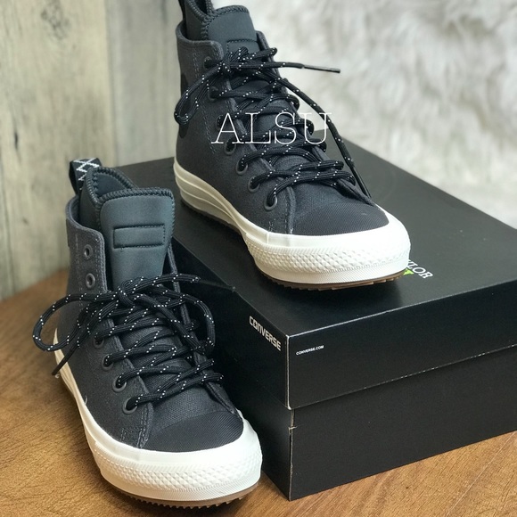 Converse Ctas HI Boot HI Almost Black W AUTHENTIC - Picture 3 of 8